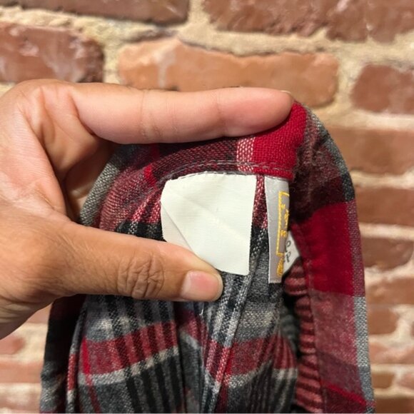 Pendleton 100% Virgin Wool Pleated Tartan Midi Dress Size 8 Made in USA - Picture 7 of 7